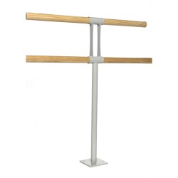 Soporte Fijo Suelo Barra Ballet O'Live, Doble