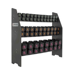 Mueble Mancuernas Studio Goma Doble Compac O'Live