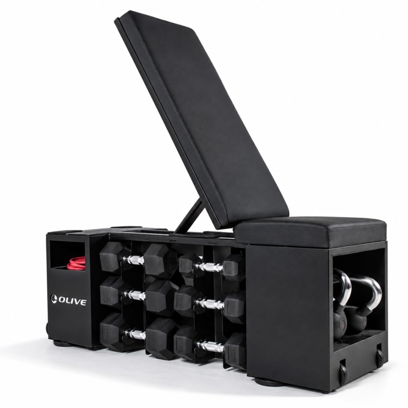 Banco Funcional Reclinable O'Live Fitness
