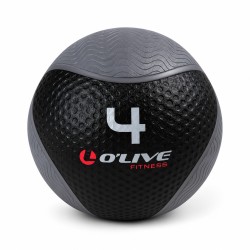 Balón Medicinal O’Live Fitness 4kg BLK EDT