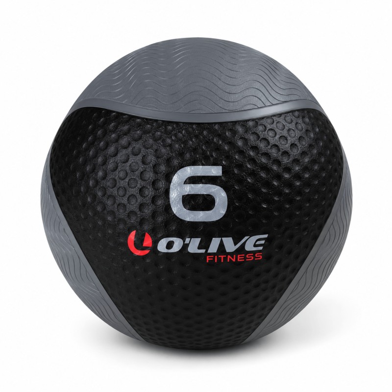 Balón Medicinal O’Live Fitness 6kg BLK EDT
