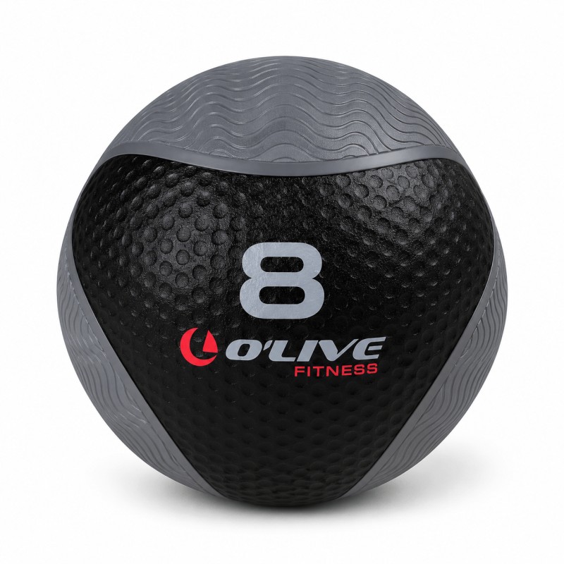 Balón Medicinal O’Live Fitness 8kg BLK EDT