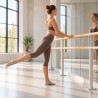 Soporte Fijo Suelo para Barra Ballet O'Live, Doble