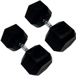 Mancuernas Hexagonales O'Live, 40 Kg