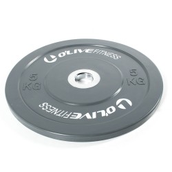 Disco Olímpico de Competición Bumper O'Live Fitness, 5KG Ud