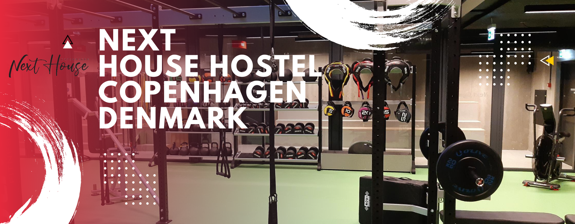O'Live Fitness Project at Next House Copenhagen: A New Fitness Area